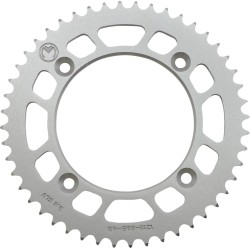 Πίσω γρανάζι 48 δόντια αλουμίνιο ασημί MOOSE RACING 1211-895-48-11 Πίσω γρανάζι 48 δόντια αλουμίνιο ασημί MOOSE RACING 1211-895-48-11