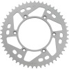 Πίσω γρανάζι 51 δόντια αλουμινίου ασημί MOOSE RACING 1211-897-51-11