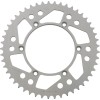 Πίσω γρανάζι 49 δόντια αλουμινίου ασημί MOOSE RACING 1211-808-49-11