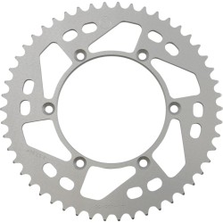 Πίσω γρανάζι 50 δόντια αλουμίνιο ασημί MOOSE RACING 1211-808-50-11