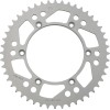 Πίσω γρανάζι 48 δόντια αλουμίνιο ασημί MOOSE RACING 1211-251-48-11