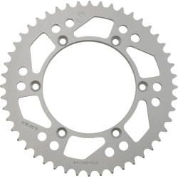 Πίσω γρανάζι 48 δόντια αλουμίνιο ασημί MOOSE RACING 1211-251-48-11 Πίσω γρανάζι 48 δόντια αλουμίνιο ασημί MOOSE RACING 1211-251-48-11