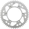 Πίσω γρανάζι 50 δόντια αλουμινίου ασημί MOOSE RACING 1211-251-50-11