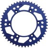 Πίσω γρανάζι 48 δόντια αλουμινίου μπλε MOOSE RACING 1211-251-48-12