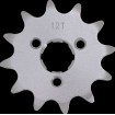Μπροστινό γρανάζι - HONDA - 12 T MOOSE RACING 26-1132-12CRMO thumb