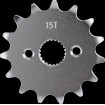 Μπροστινό γρανάζι - HONDA - 15 T MOOSE RACING 26-1157-15CRMO thumb
