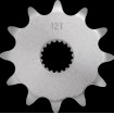 Μπροστινό γρανάζι - HONDA - 12 T MOOSE RACING 26-1161-12CRMO thumb