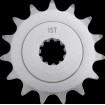 Μπροστινό γρανάζι - HONDA - 15 T MOOSE RACING 26-1187-15CRMO thumb