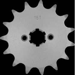 Μπροστινό γρανάζι - SUZ/YAM - 15 T MOOSE RACING 26-2117-15CRMO Μπροστινό γρανάζι - SUZ/YAM - 15 T MOOSE RACING 26-2117-15CRMO