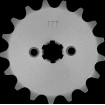 Μπροστινό γρανάζι - SUZ/YAM - 17 T MOOSE RACING 26-3109-17CRMO Μπροστινό γρανάζι - SUZ/YAM - 17 T MOOSE RACING 26-3109-17CRMO thumb