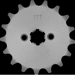 Μπροστινό γρανάζι - SUZ/YAM - 17 T MOOSE RACING 26-3109-17CRMO Μπροστινό γρανάζι - SUZ/YAM - 17 T MOOSE RACING 26-3109-17CRMO