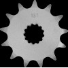 Μπροστινό γρανάζι - SUZUKI - 13 T MOOSE RACING 26-3132-13CRMO