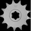 Μπροστινό γρανάζι - KAW/SUZ - 13 T MOOSE RACING 26-3165-13CRMO thumb