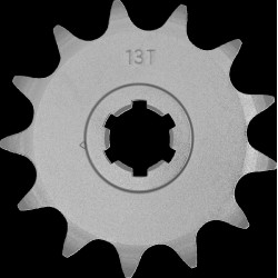 Μπροστινό γρανάζι - KAW/SUZ - 13 T MOOSE RACING 26-3165-13CRMO Μπροστινό γρανάζι - KAW/SUZ - 13 T MOOSE RACING 26-3165-13CRMO