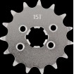 Μπροστινό γρανάζι - HON/KAW/SUZ/YAM - 15 T MOOSE RACING 26-4144-15CRMO thumb