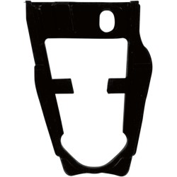 Μπροστινή μαύρη πλάκα οδηγού αλυσίδας ATV MOOSE RACING 1021-BLK