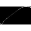 Ανοξείδωτος πλεκτός σωλήνας φρένων MOOSE RACING H01-2-026/P-CL