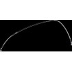 Ανοξείδωτος πλεκτός σωλήνας φρένων MOOSE RACING K01-1-048/P-CL thumb