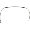 Ανοξείδωτος πλεκτός σωλήνας φρένων MOOSE RACING Y01-1-089/P thumb