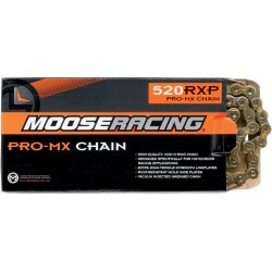 Αλυσίδα 520-RXP / 114 κρίκοι / PRO-MX / χρυσό MOOSE RACING M574-00-114