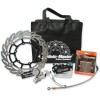 Sm race kit: 300mm floating flame, brake pads/line, 4 piston caliper/bracket, radial master cylinder MOTO-MASTER 313059