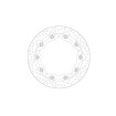 Δίσκος φρένου πλωτός racing halo MOTO-MASTER 112438 Δίσκος φρένου πλωτός racing halo MOTO-MASTER 112438 thumb