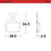 Τακάκι φρένου sinter pro racing offroad MOTO-MASTER 82811 thumb