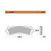 Τακάκι Φρένου ROADPRO SINTER MOTO-MASTER 417101