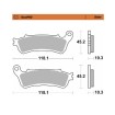 Τακάκι φρένου ROADPRO SINTER MOTO-MASTER 417202 Τακάκι φρένου ROADPRO SINTER MOTO-MASTER 417202 thumb