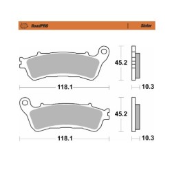Τακάκι φρένου ROADPRO SINTER MOTO-MASTER 417202 Τακάκι φρένου ROADPRO SINTER MOTO-MASTER 417202