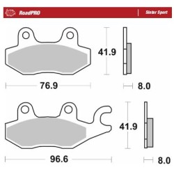 Τακάκι φρένων ROADPRO SINTER SPORT MOTO-MASTER 402905 Τακάκι φρένων ROADPRO SINTER SPORT MOTO-MASTER 402905