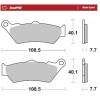 Τακάκι φρένων RoadPro Sinter Sport MOTO-MASTER 403305