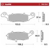 Τακάκι φρένων RoadPro Sinter Sport MOTO-MASTER 404105