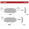 Τακάκι φρένων RoadPro Sinter Sport MOTO-MASTER 404205