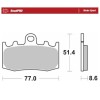 Τακάκι φρένων RoadPro Sinter Sport MOTO-MASTER 406205