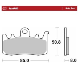 Τακάκι φρένου RoadPro Sinter Sport MOTO-MASTER 408005 Τακάκι φρένου RoadPro Sinter Sport MOTO-MASTER 408005