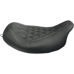 Κάθισμα wide tripper solo diamond stitch black MUSTANG SEATS 76694