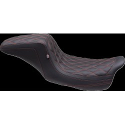Κάθισμα squareback 2up dbl diamond κόκκινη/πορτοκαλί κλωστή MUSTANG SEATS 75299AB Κάθισμα squareback 2up dbl diamond κόκκινη/πορτοκαλί κλωστή MUSTANG SEATS 75299AB