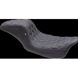 Κάθισμα squareback 2up dbl diamond γκρι νήμα MUSTANG SEATS 75299GM Κάθισμα squareback 2up dbl diamond γκρι νήμα MUSTANG SEATS 75299GM