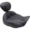 Σέλα deluxe touring solo με dbr μαύρο MUSTANG SEATS 89401