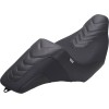 Κάθισμα KODLIN SQUAREBACK μαύρο με GUN METAL κλωστή MUSTANG SEATS 76324GM