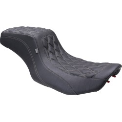 Κάθισμα squareback ddiamond black gm thread MUSTANG SEATS 88415GM