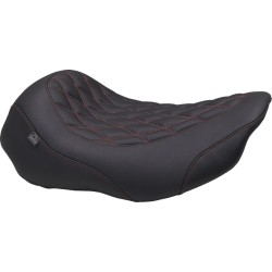 Φαρδιά σέλα Tripper - Solo - σκούρο κερασί ραφές MUSTANG SEATS 88503DC Φαρδιά σέλα Tripper - Solo - σκούρο κερασί ραφές MUSTANG SEATS 88503DC