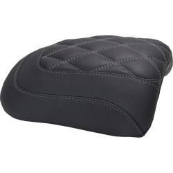 Πίσω κάλυμμα καθίσματος DBL DIAM GUN METAL GRAY THREAD MUSTANG SEATS 88611GM