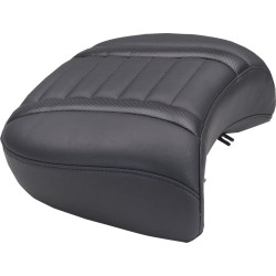 Πίσω κάθισμα DLX touring μαύρη κλωστή MUSTANG SEATS 88420