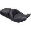 Κάθισμα super touring DLX one piece dark cherry thread MUSTANG SEATS 89411DC
