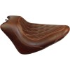 Κάθισμα wide tripper solo diamond stitched brown MUSTANG SEATS 76766