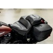 Σέλα solo standard touring vintage smooth με πλάτη για τον οδηγό MUSTANG SEATS 79330 thumb