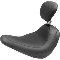 Κάθισμα wide tripper με πλάτη solo black MUSTANG SEATS 79043