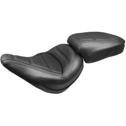 Σέλα solo tour trapezoid stitch black MUSTANG SEATS 75061 Σέλα solo tour trapezoid stitch black MUSTANG SEATS 75061